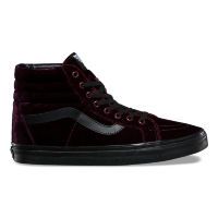 Кеды Vans UA SK8-HI REISSUE (Velvet) VA2XSBF17 бордовые