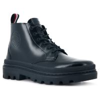 Ботинки женские Palladium Pallatrooper Hi-1 77201-010 кожаные черные