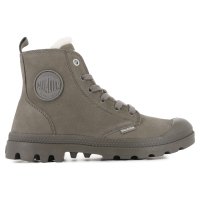 Ботинки Palladium Pampa Hi Zip Wl 95982-281 высокие серо-зеленые
