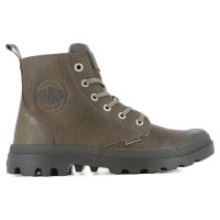 Ботинки Palladium Pampa Zip Lth Ess 76888-308 кожаные высокие серо-зеленые