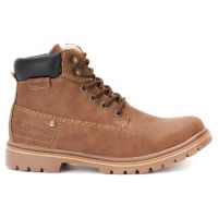 Ботинки женские Wrangler Yukon Fur S WL12750-064 высокие коричневые