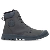 Ботинки Palladium Pampa Sport Cuff WPS 72992-063 зимние серые