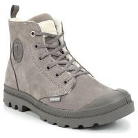 Ботинки женские Palladium Pampa Hi Zip Wl 95982-055 кожаные зимние серые
