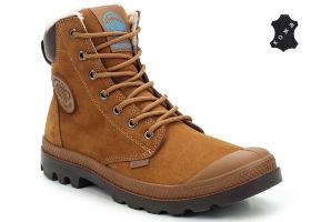 Зимние ботинки Palladium Pampa Sport Cuff WPS 72992-697 коричневые