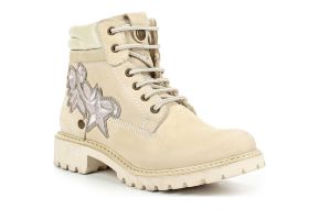 Зимние женские ботинки Wrangler Creek Patch Fur S WL182517-182 бежевые