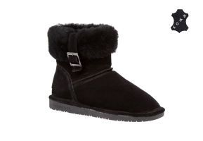 Женские угги Bearpaw ABBY черные